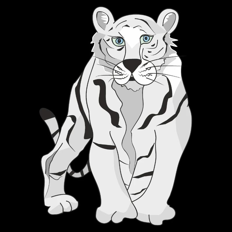 Le tigre blanc
