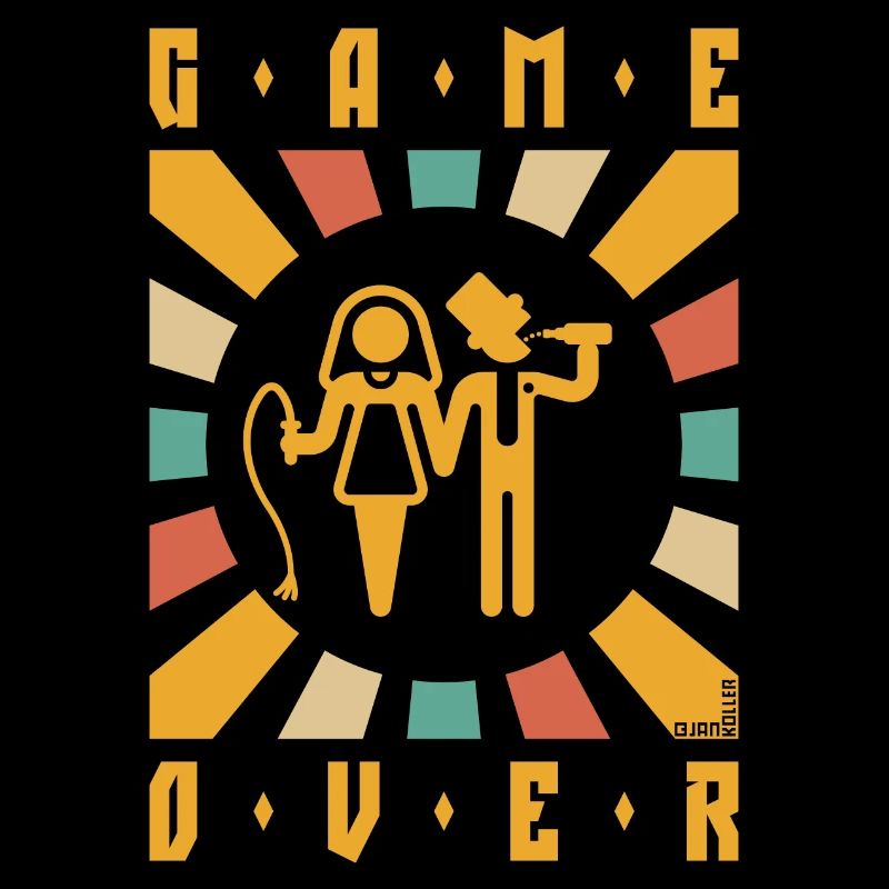 Game Over (Peitsche / Bier / JGA / Strahlen / 4C)