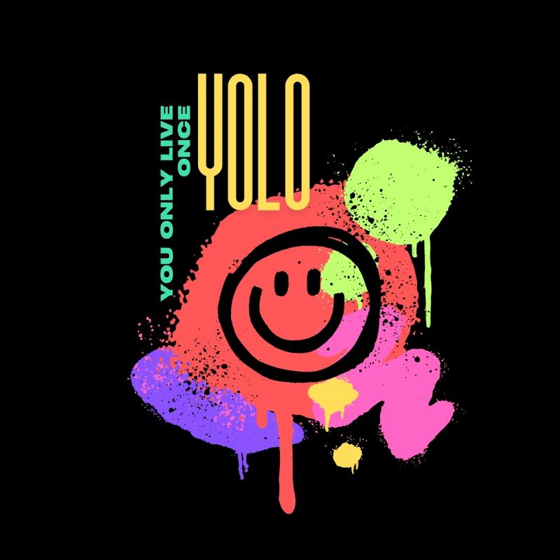 YOLO T-Shirt – Vivez l’instant présent !