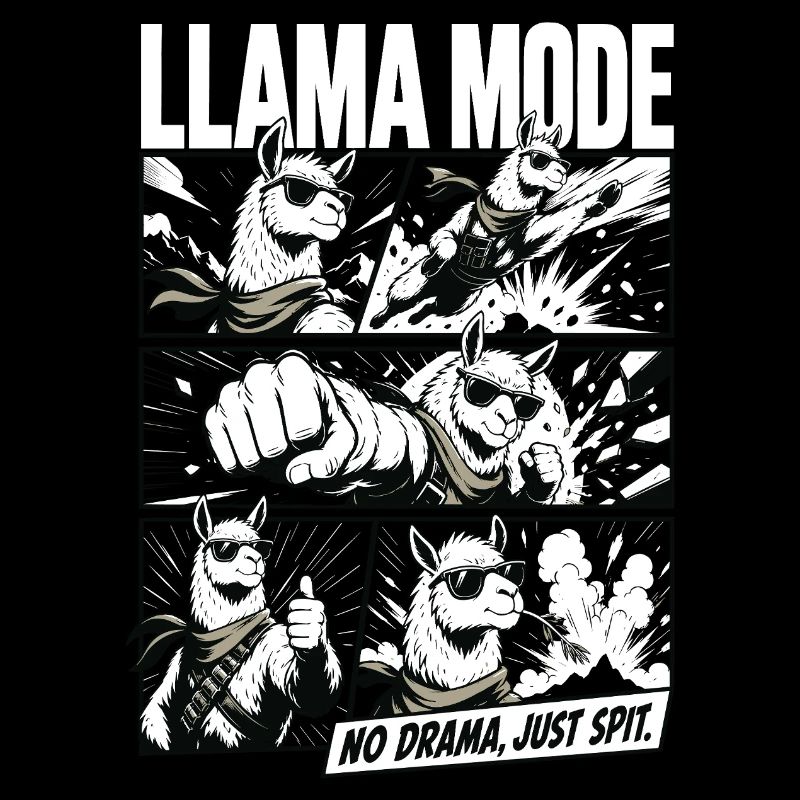 Ambiances No Drama Llama Comic
