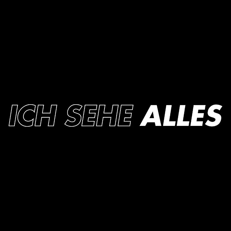 Ich sehe alles