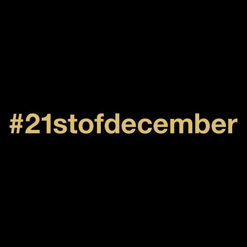 geboren am 21. Dezember Geburtstag birthday