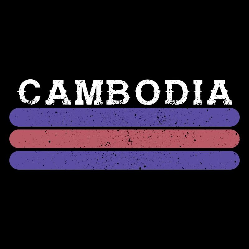 Cambodge Drapeau Asie Tradition Vacances