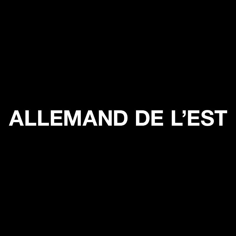 ALLEMAND DE L’EST Ossi est-allemand