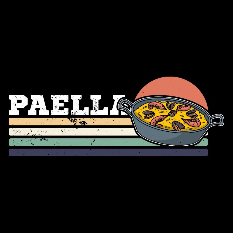 Paella Spanien Gericht Valencia Küche Spruch