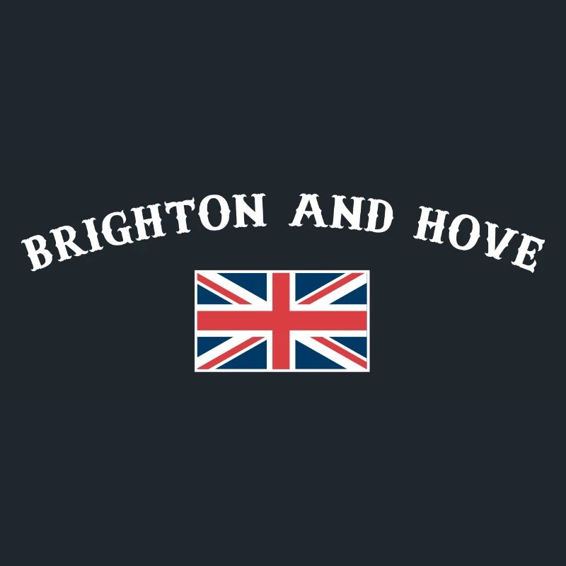 Brighton And Hove Royaume-Uni Drapeau britannique