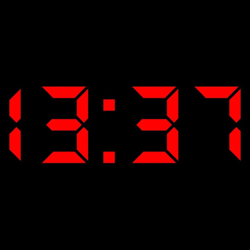 13:37 Leet cadeau pour les nerds et les geeks