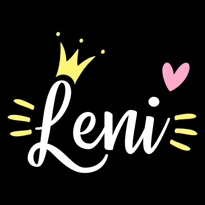 Couronne du prénom Leni