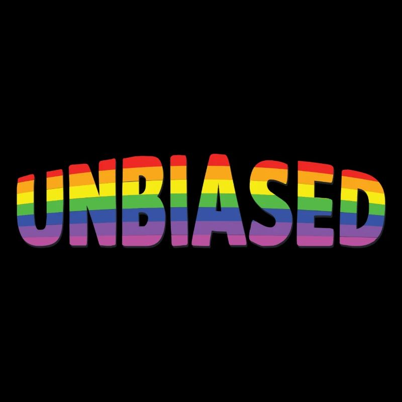 Texte impartial LGBTQ Couleurs arc-en-ciel