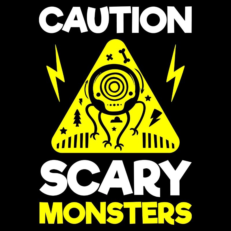 Monster Niedlich Bunt Bruder