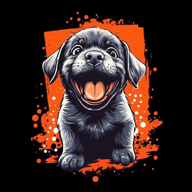 Labrador chiot chien drôle chiens