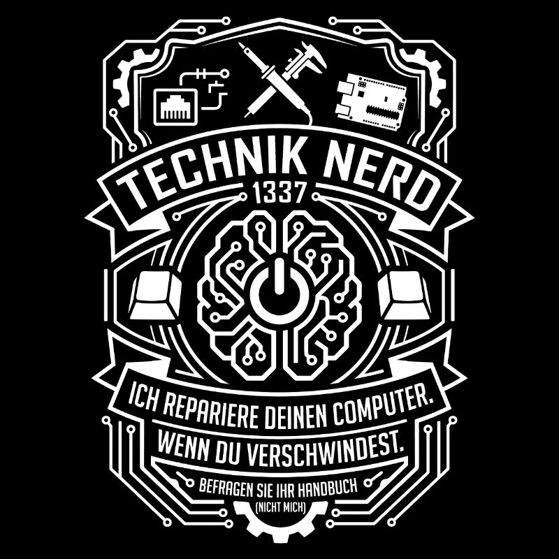Technik Nerd Computer Reparatur Humor