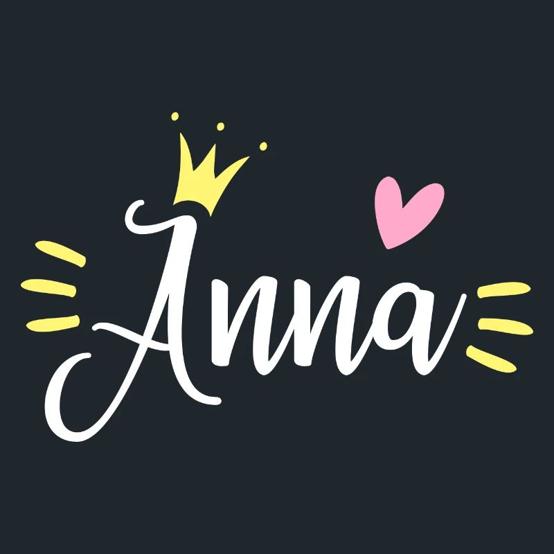 Anna Name Crown