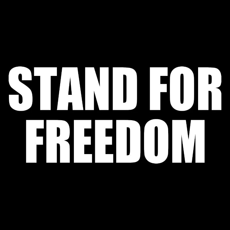 Stand for freedom