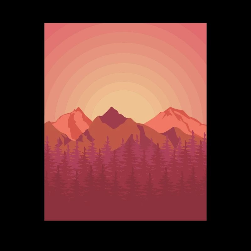 Idyllic sunrise