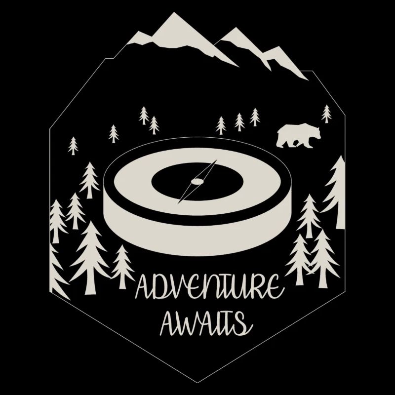 ADVENTURE AWAITS WHITE