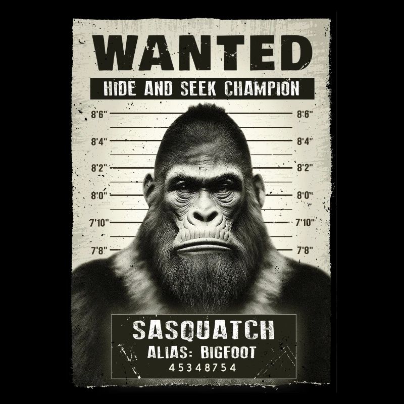 Bigfoot mugshot