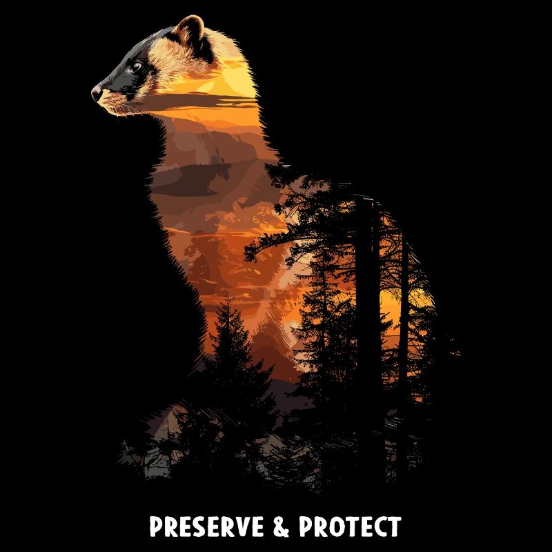 Préserver et protéger la martre, la forêt, la nature