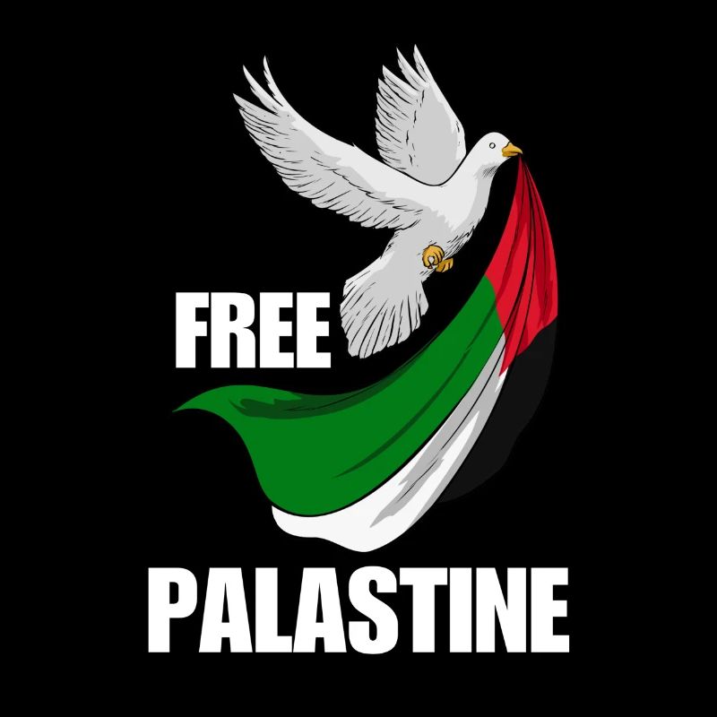 Free Palestine Design – Statement für Frieden