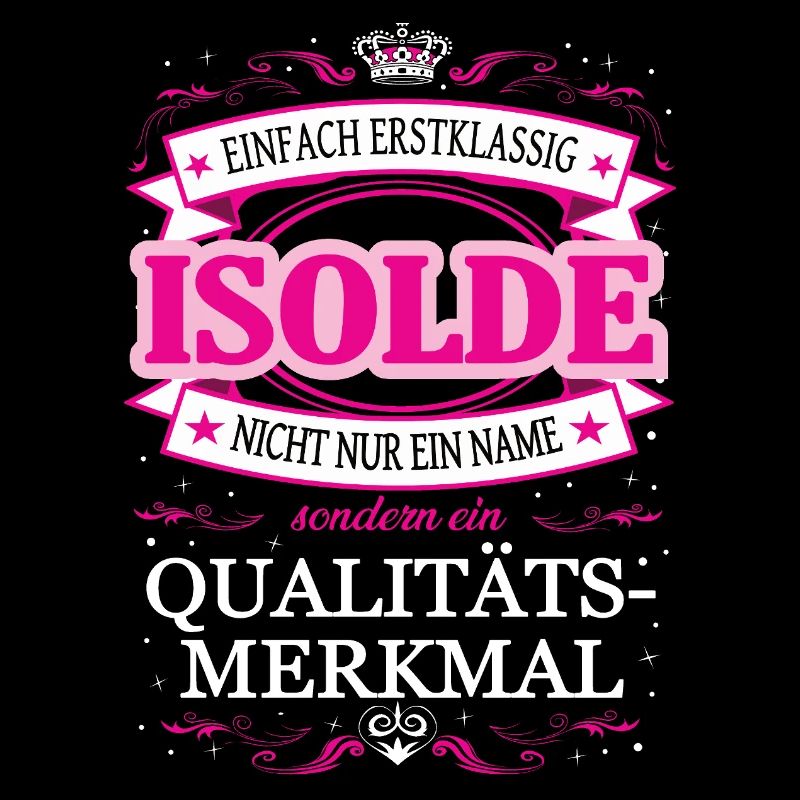 Caractéristique de qualité Isolde tout simplement de première classe