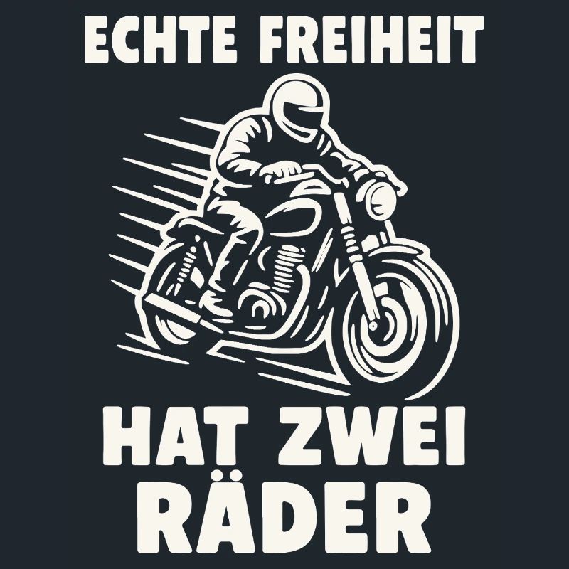 Echte Freiheit hat zwei Räder