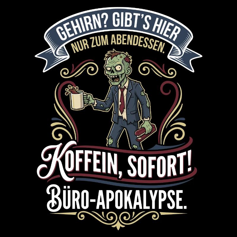 Kaffeezombie Büro-Apokalypse