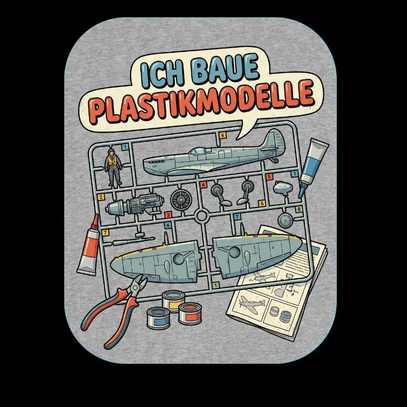 Je construis des modèles en plastique