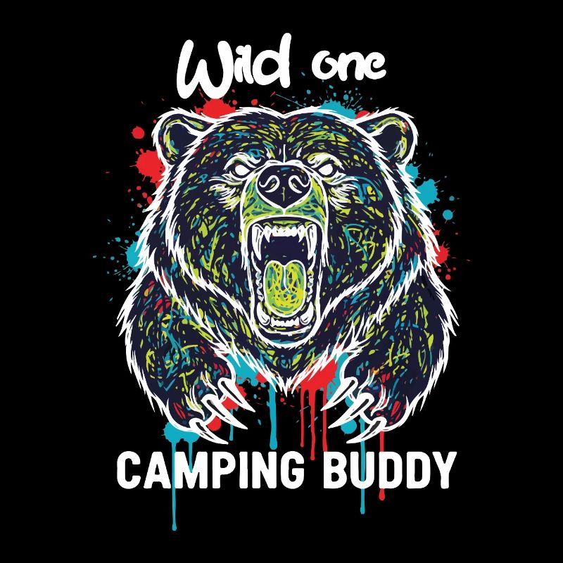 Wild One Camping Buddy Grizzly Ours
