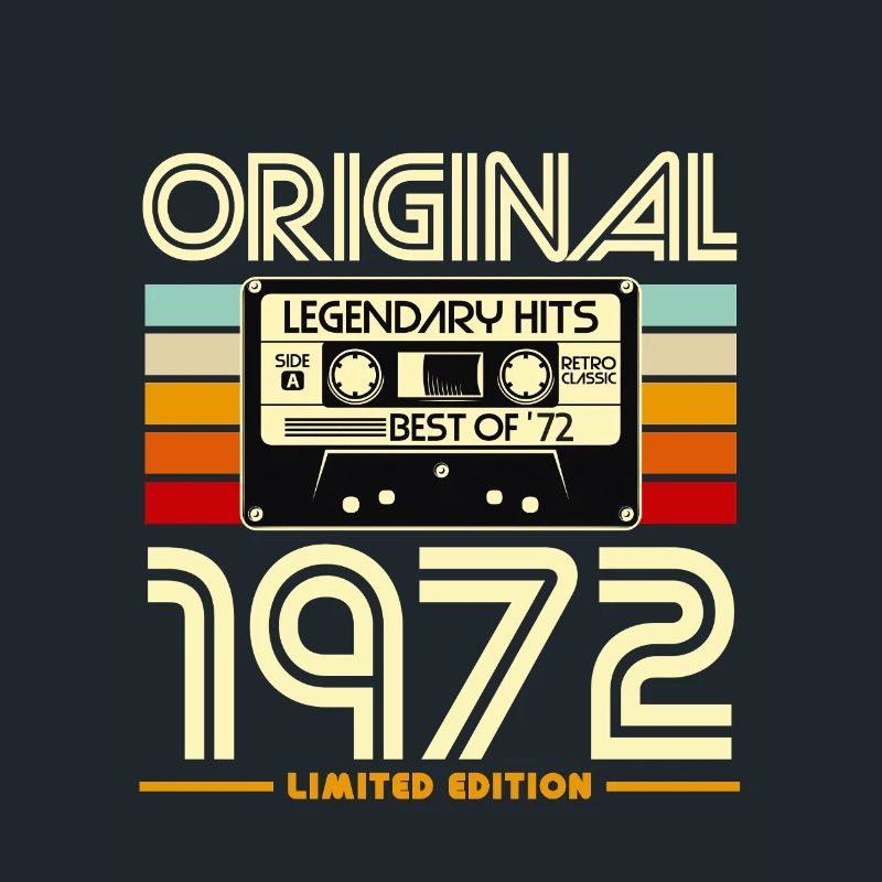 Originale Retro-Kassette von 1972
