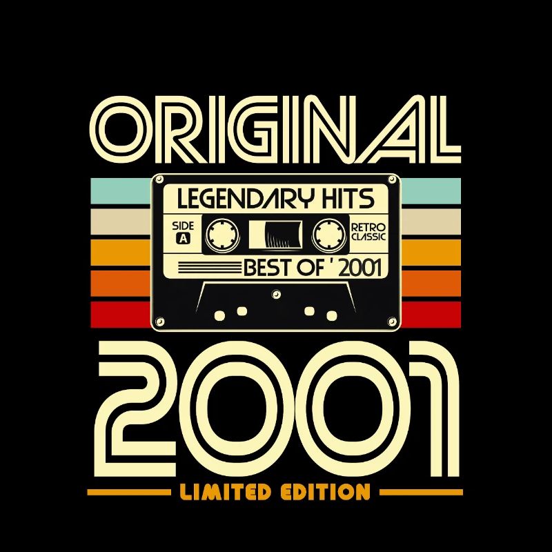 Original 2001 Hits Cassette Vintage