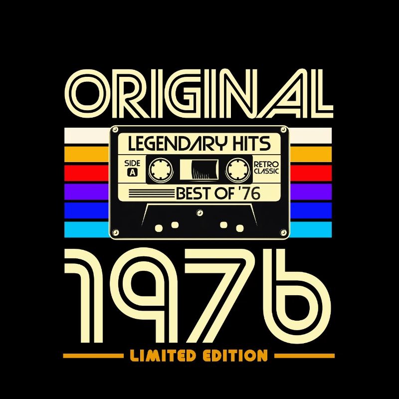 Original 1976 Cassette Retro Édition