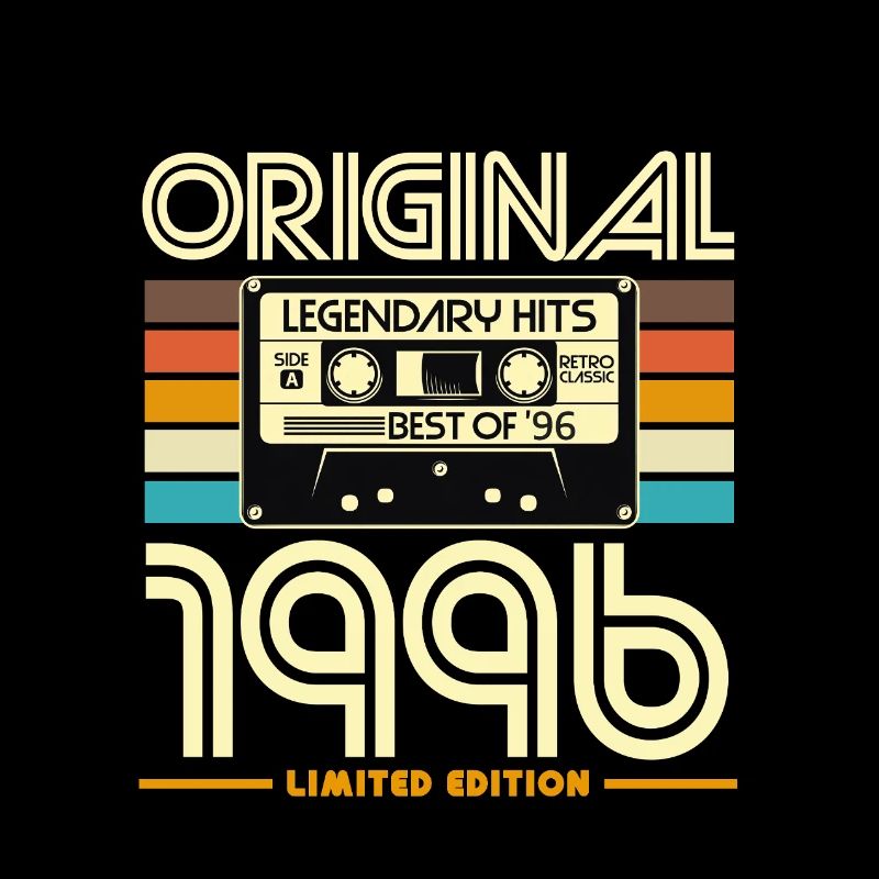 Original 1996 Cassette Retro