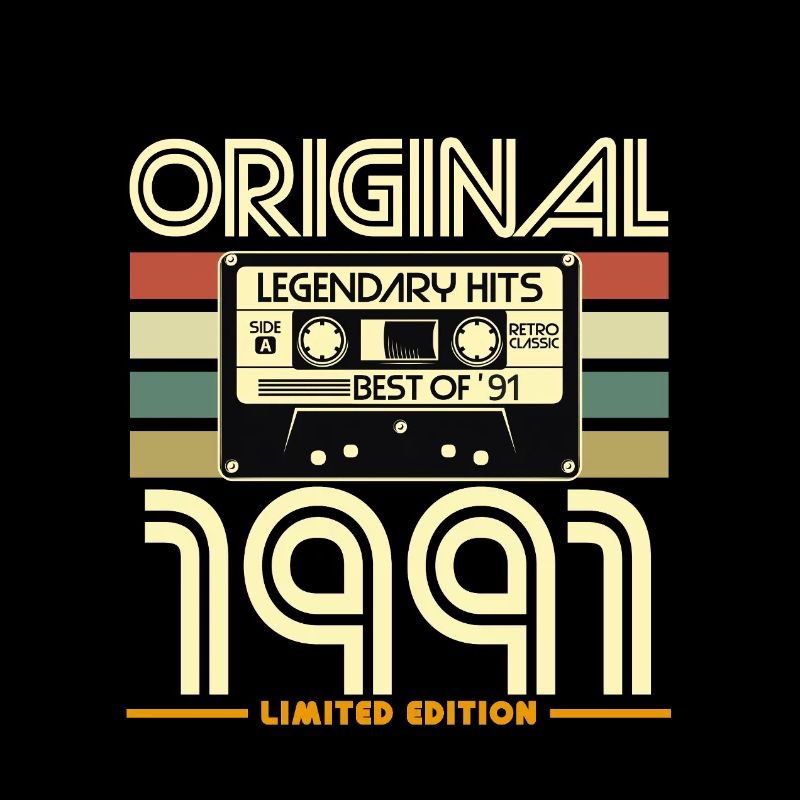 Original 1991 Limited Edition rétro