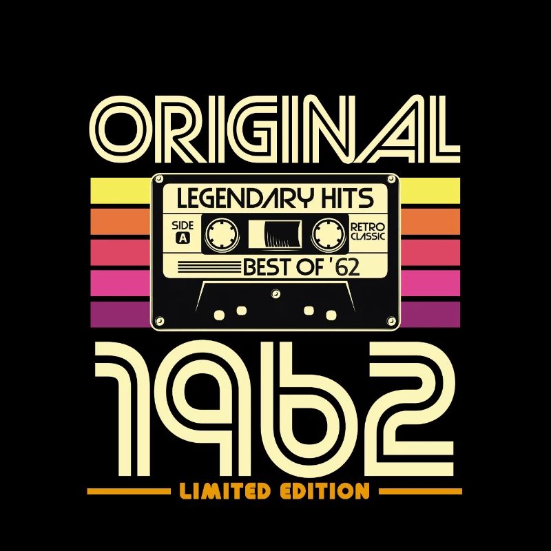 Original 1962 Cassette Retro