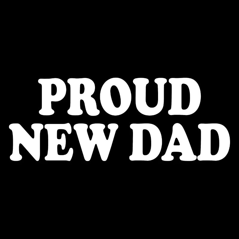 Proud new dad
