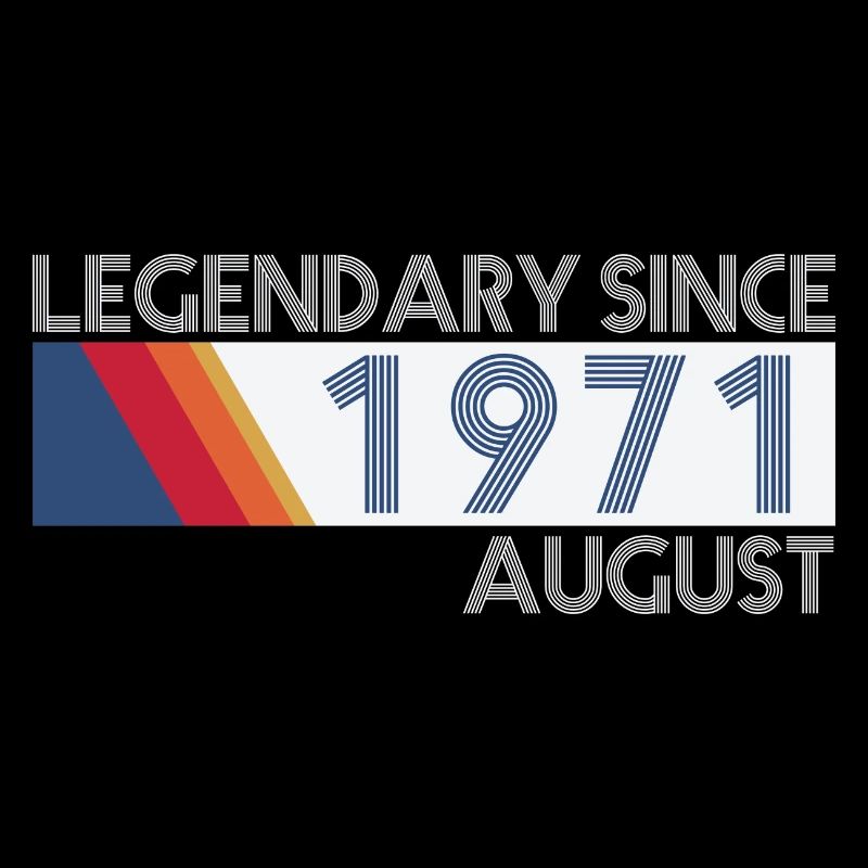 Retro SiFi Legendary since August 1971 - Geburtsta