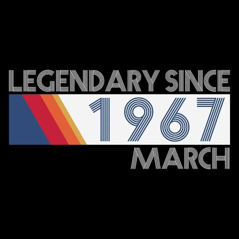 Retro SiFi Legendary since March 1967 - Birthday