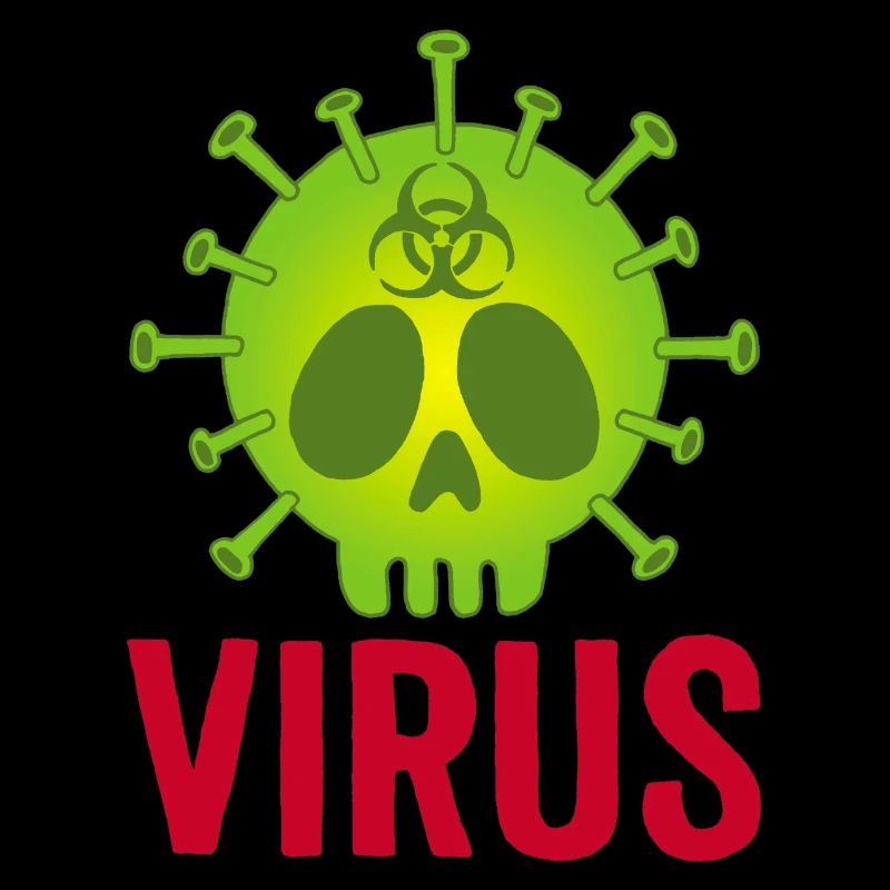 Tête de mort virus