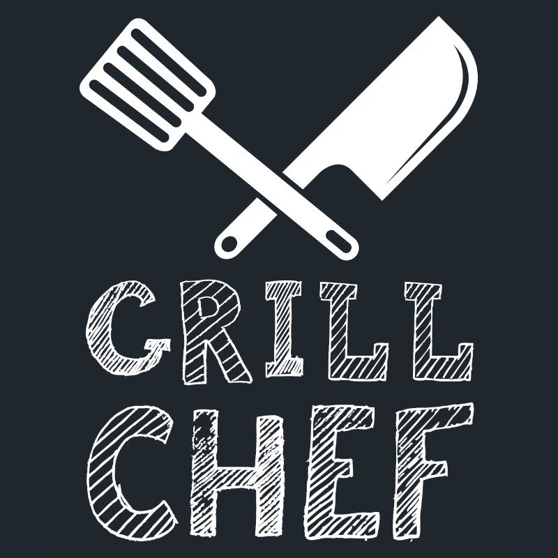Grillcheff Grillen Symbol Kochen Essen Messer