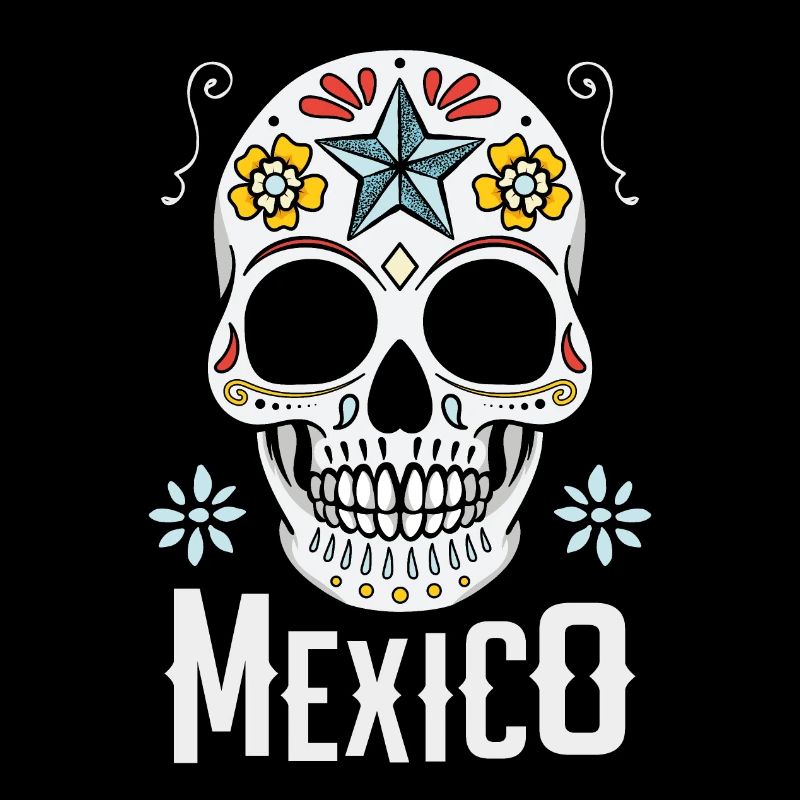Crâne de sucre Mexique