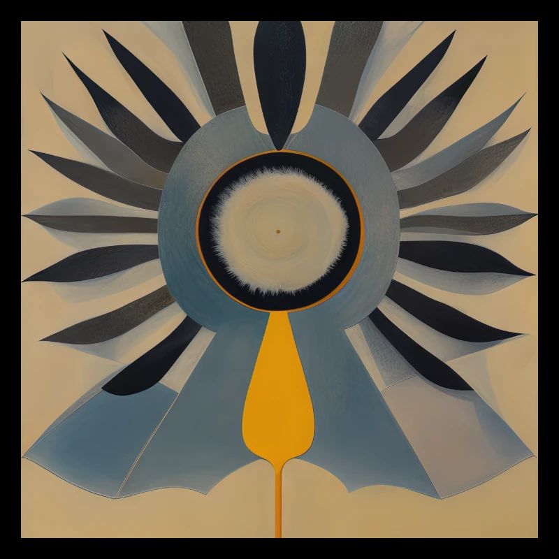 Conception abstraite de la feuille