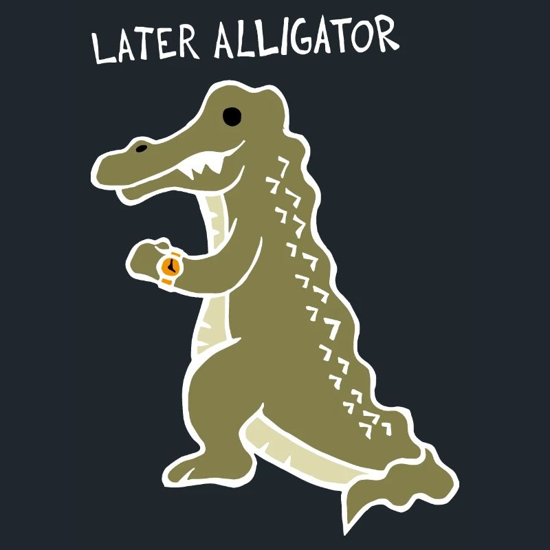Later Alligator (White)