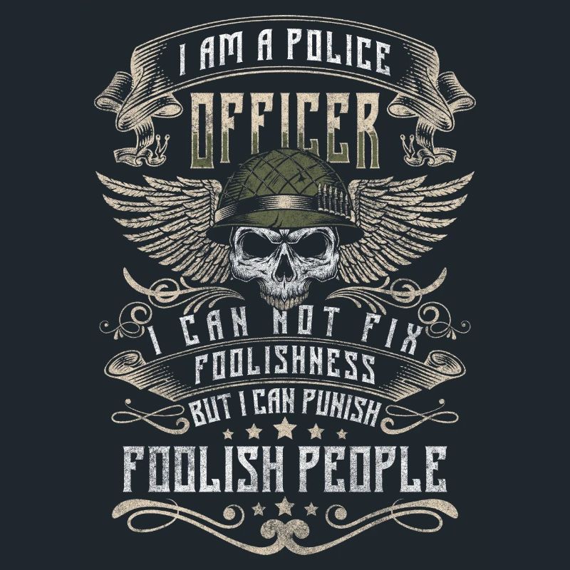 Policewoman Blue Light Thief