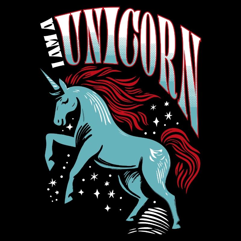 Je suis une licorne - Einhorn