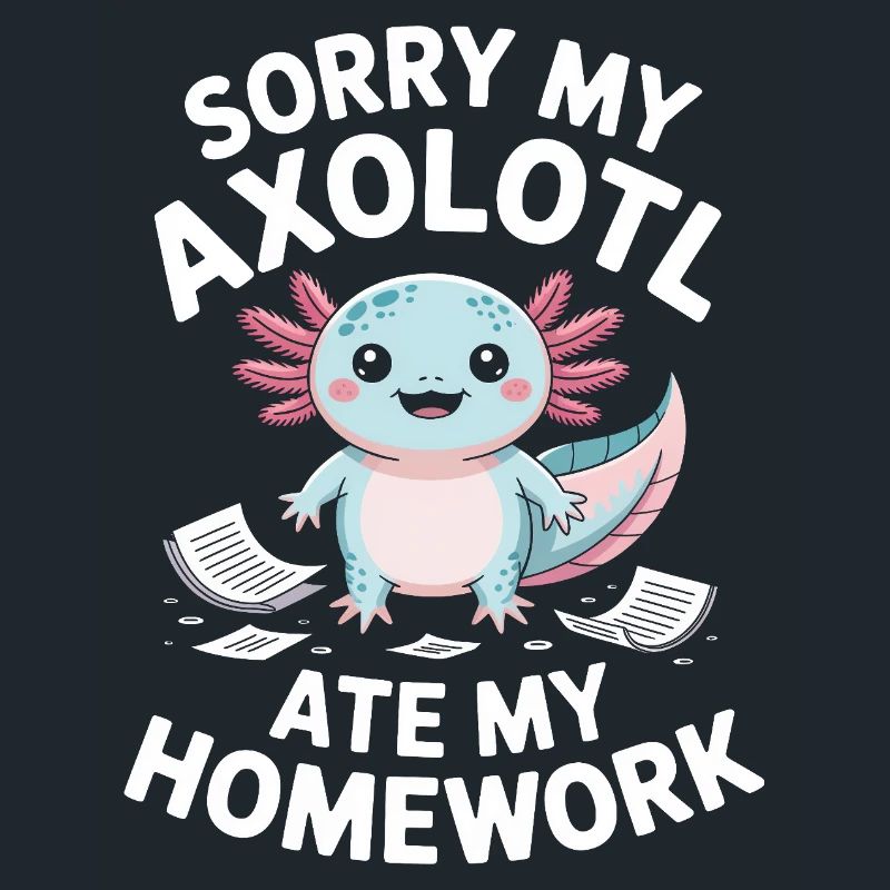 Axolotl a mangé mes devoirs