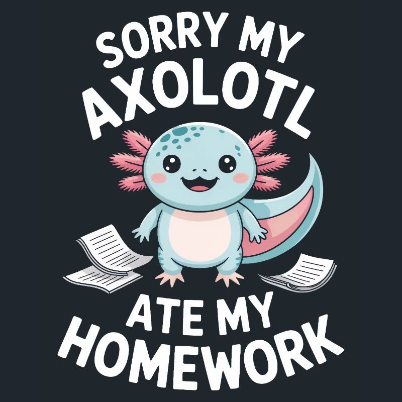 Braquage de devoirs d’Axolotl