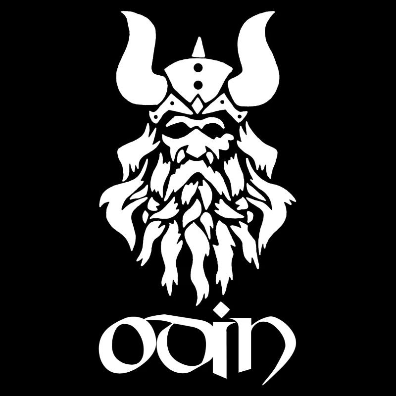 Dieu nordique Odin (blanc)