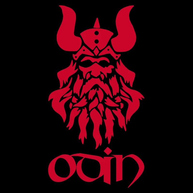 Norse God Odin (red)