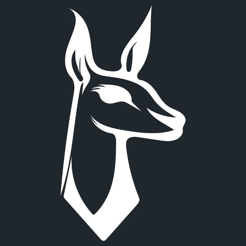 Süsses Lama Logo Style