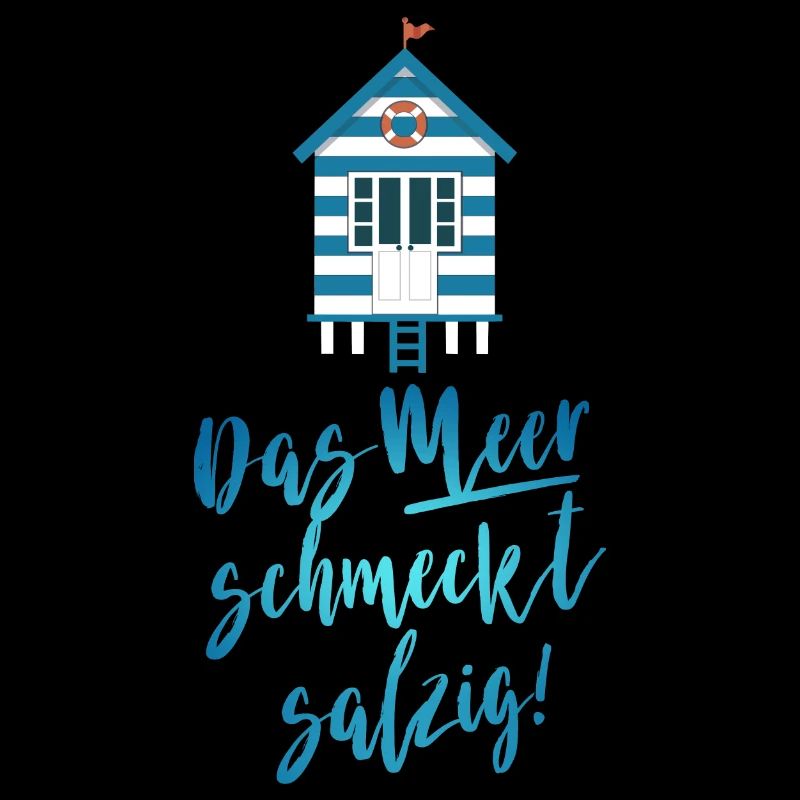 Das Meer schmeckt salzig